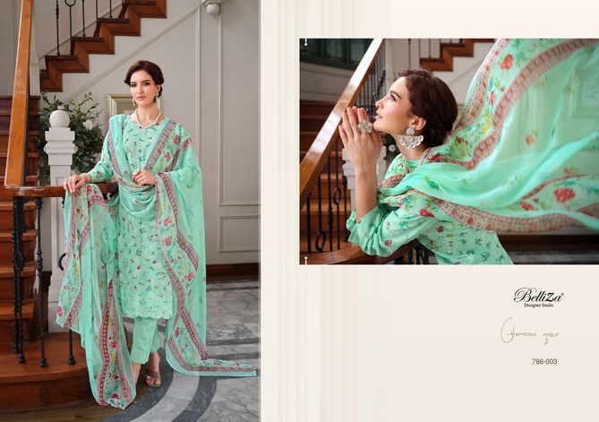 Florence Digital By Belliza Printed Salwar Suit Catalog